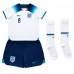 Inglaterra Jordan Henderson #8 Primera Equipación Niños Mundial 2022 Manga Corta (+ Pantalones cortos)